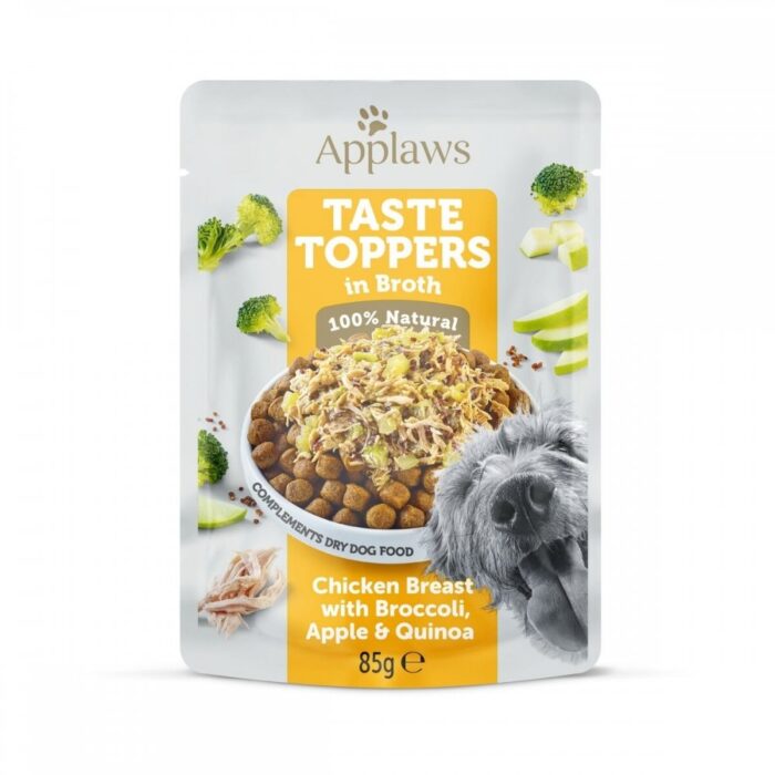 Applaws Taste Toppers Kyckling med Broccoli, Äpple & Quinoa 85 g