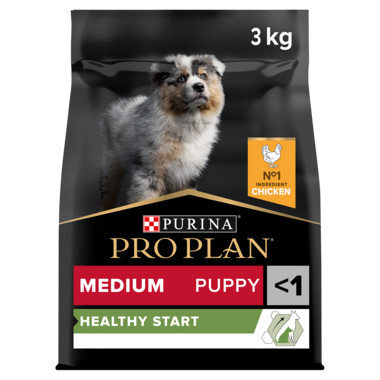Medium Puppy Healthy Start Torrfoder med Kyckling - 3 kg