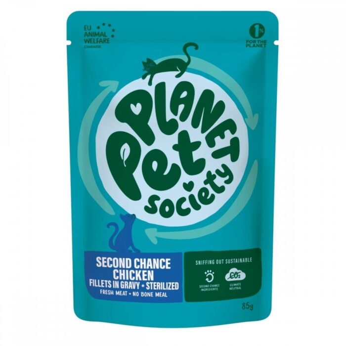 Planet Pet Society Cat Sterilized Second Chance Chicken 85 g
