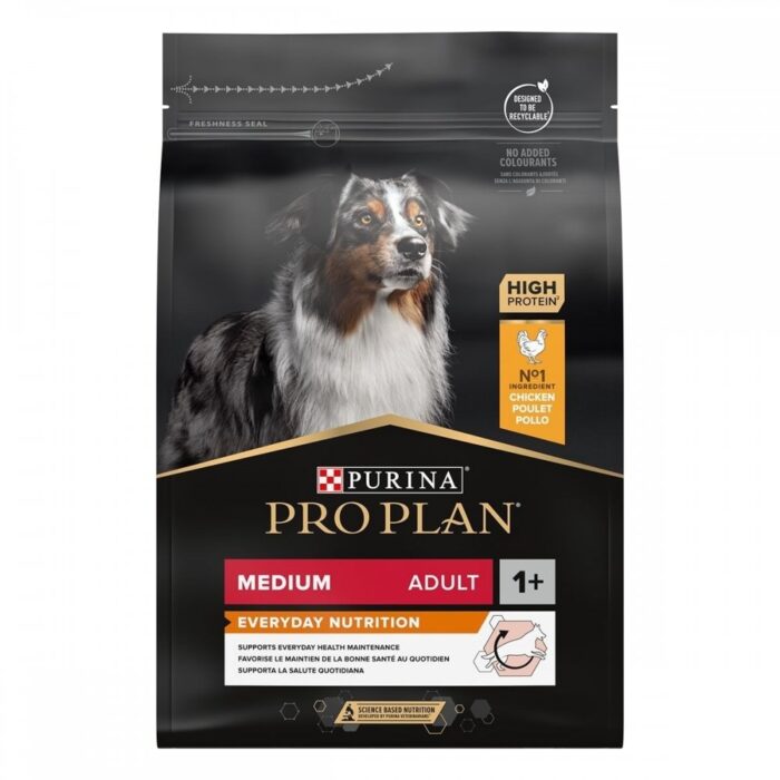 Purina Pro Plan Dog Adult Medium Chicken (3 kg)