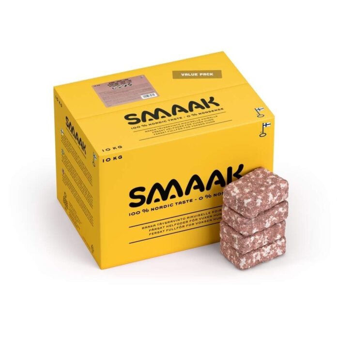 SMAAK Raw Complete Kyckling Gris Lax 10 kg