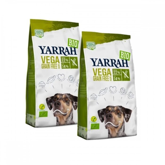 Yarrah Organic Dog Vega Grain Free Vegetarian 2x10kg