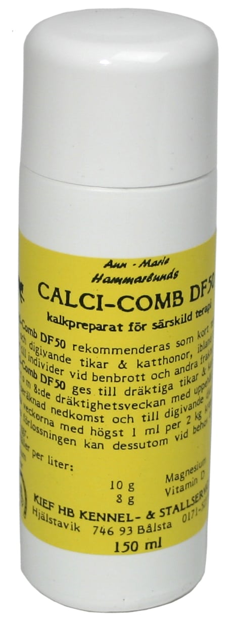 Calci-Comb DF50 - flytande kalk - Eurogroom - 150 ml