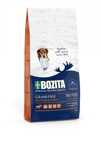 Grain Free Mother & Puppy Elk Hundfoder - 2 kg