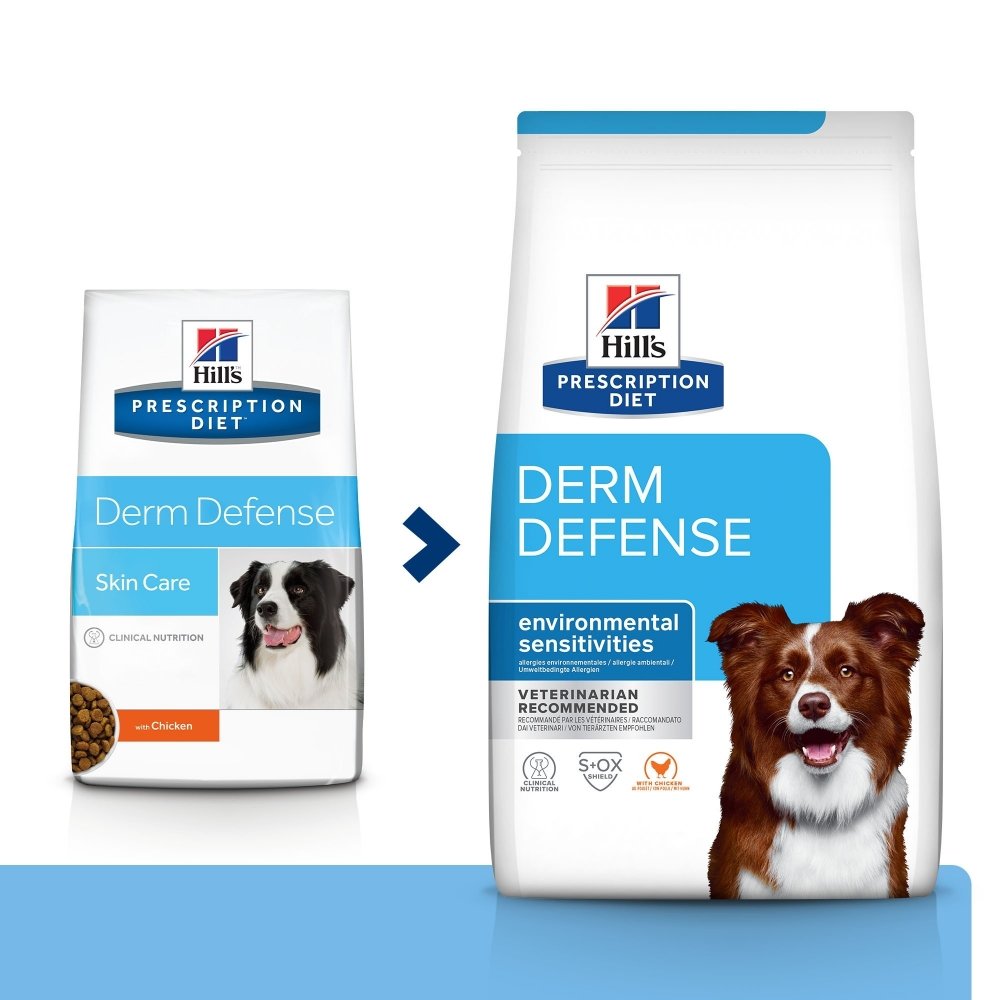 Hill’s Prescription Diet Canine Derm Defense Environmental Sensitivites Chicken (12 kg)