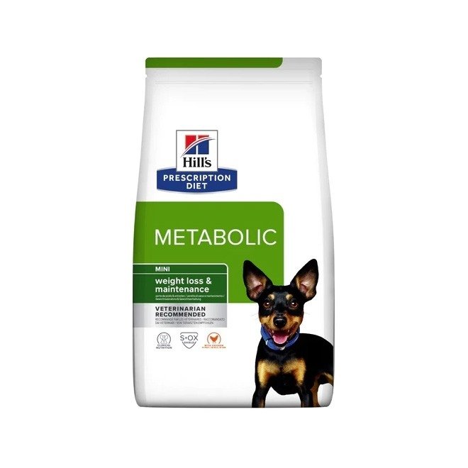 Hill’s Prescription Diet Canine Mini Metabolic Weight Loss & Maintenance Chicken (9 kg)