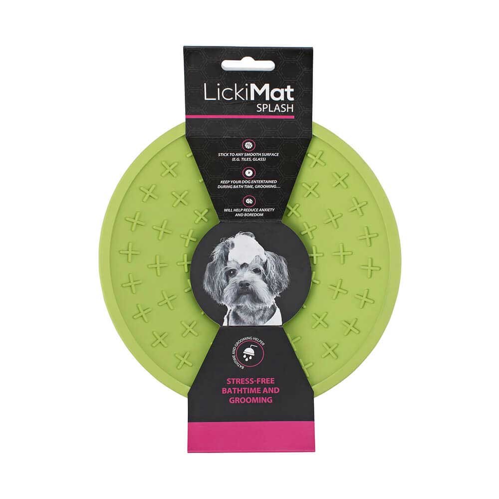LickiMat® Splash- Aktiveringsskål – Grön
