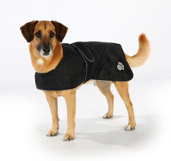 Orleans Hundtäcke i Fleece med Reflex – Svart 25