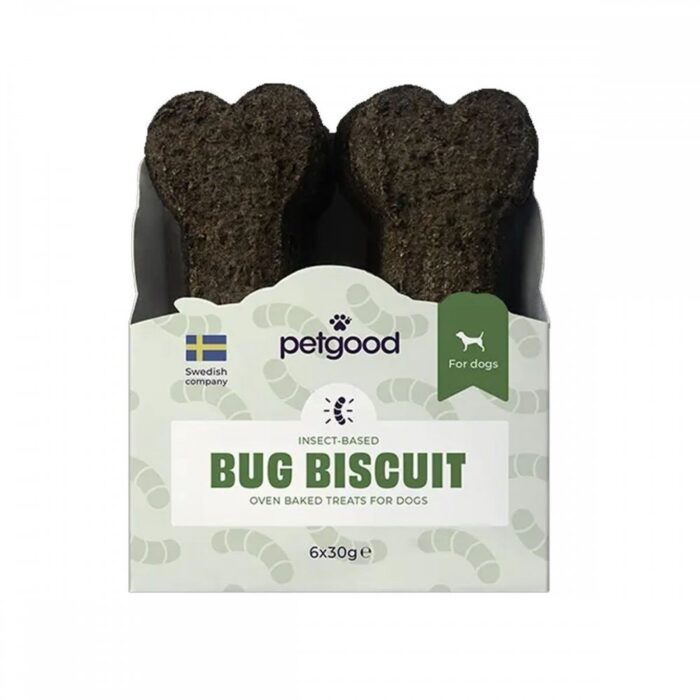 Petgood Biscuits Hundkex med Insekter 6x30 g