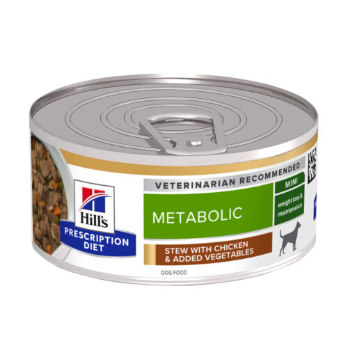 Prescription Diet Metabolic Weight Management Mini Stew Våtfoder för hund - 24 st x 156 g
