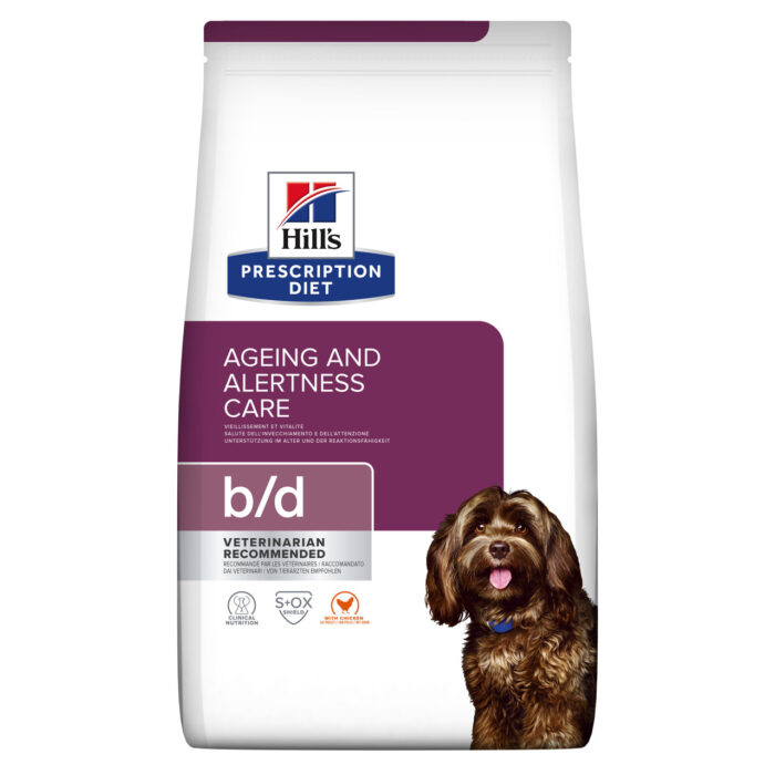 Prescription Diet b/d Brain Ageing Care Torrfoder till Hund med Kyckling - 3 kg