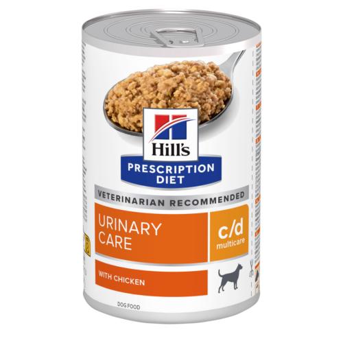 Prescription Diet c/d Multicare Urinary Care Våtfoder med Kyckling Hundfoder - 12 x 370 g