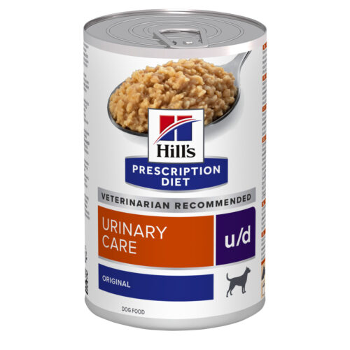Prescription Diet u/d Våtfoder till Hund för Lever och Urinvägshälsa - 12 st x 370 g