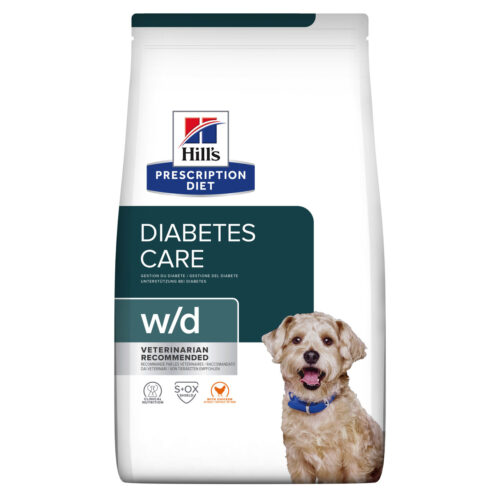 Prescription Diet w/d Diabetes Care Torrfoder med Kyckling till Hund - 1,5 kg