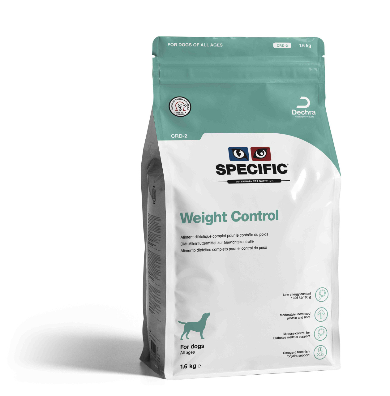 Weight Control CRD-2 hundfoder – 1.6 kg