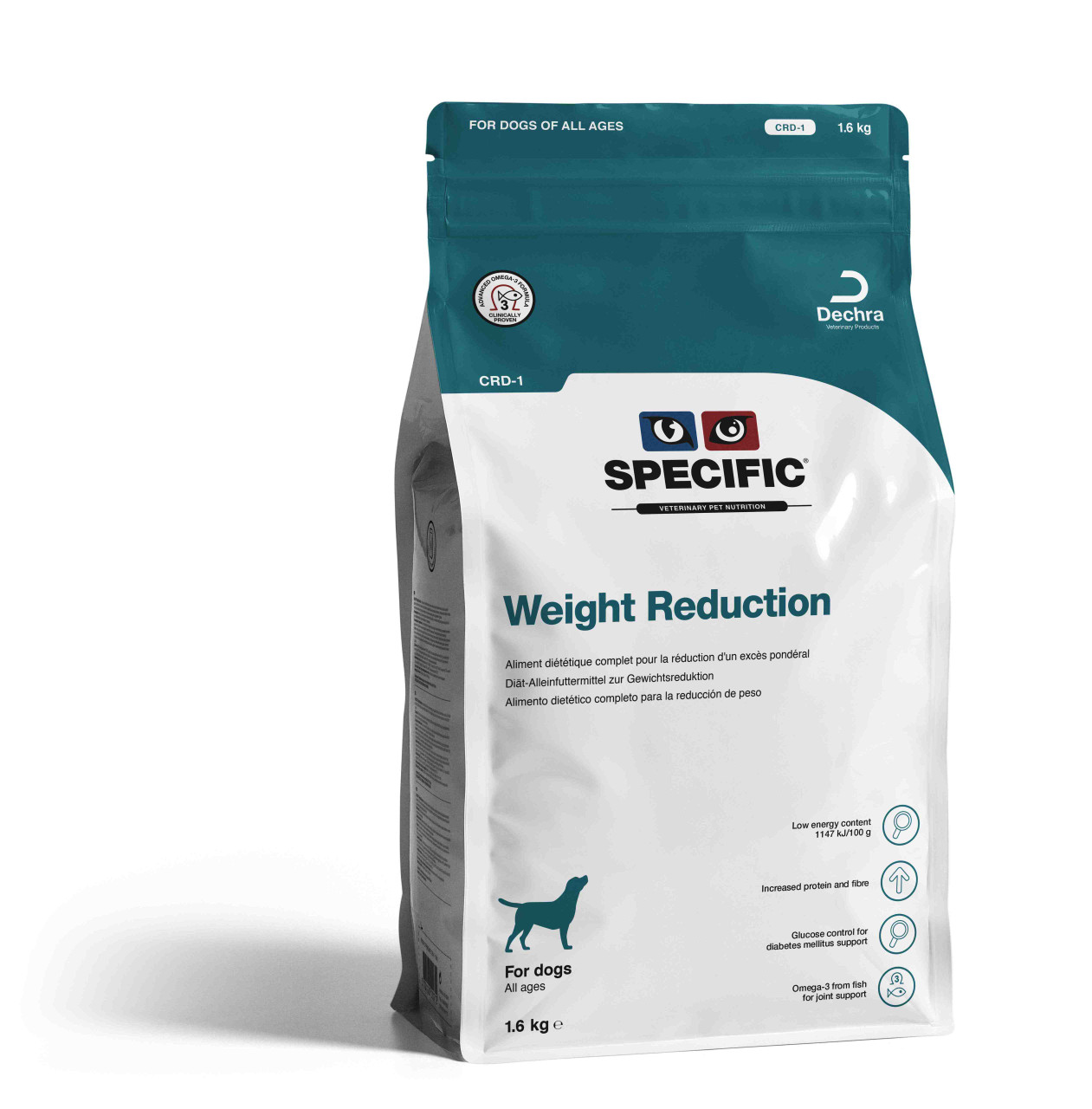 Weight Reduction CRD-1 hundfoder – 1.6 kg