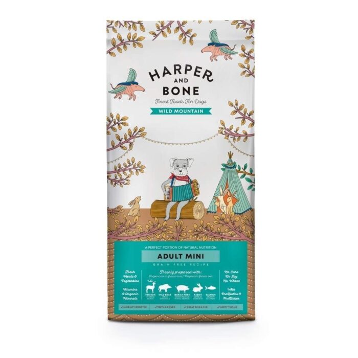 Harper & Bone Dog Adult Mini Wild Mountain (2 kg)