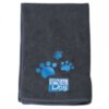 Ideal Dog Hundhandduk Svart 2-pack (40 x 60 cm)