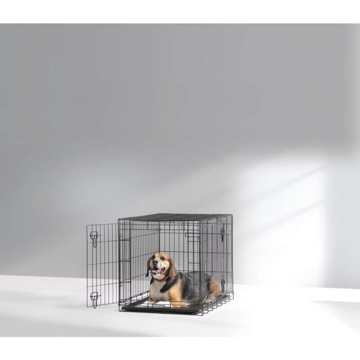 Savic Dog Cottage Hundbur Metall Svart (91 x 57 x 62)