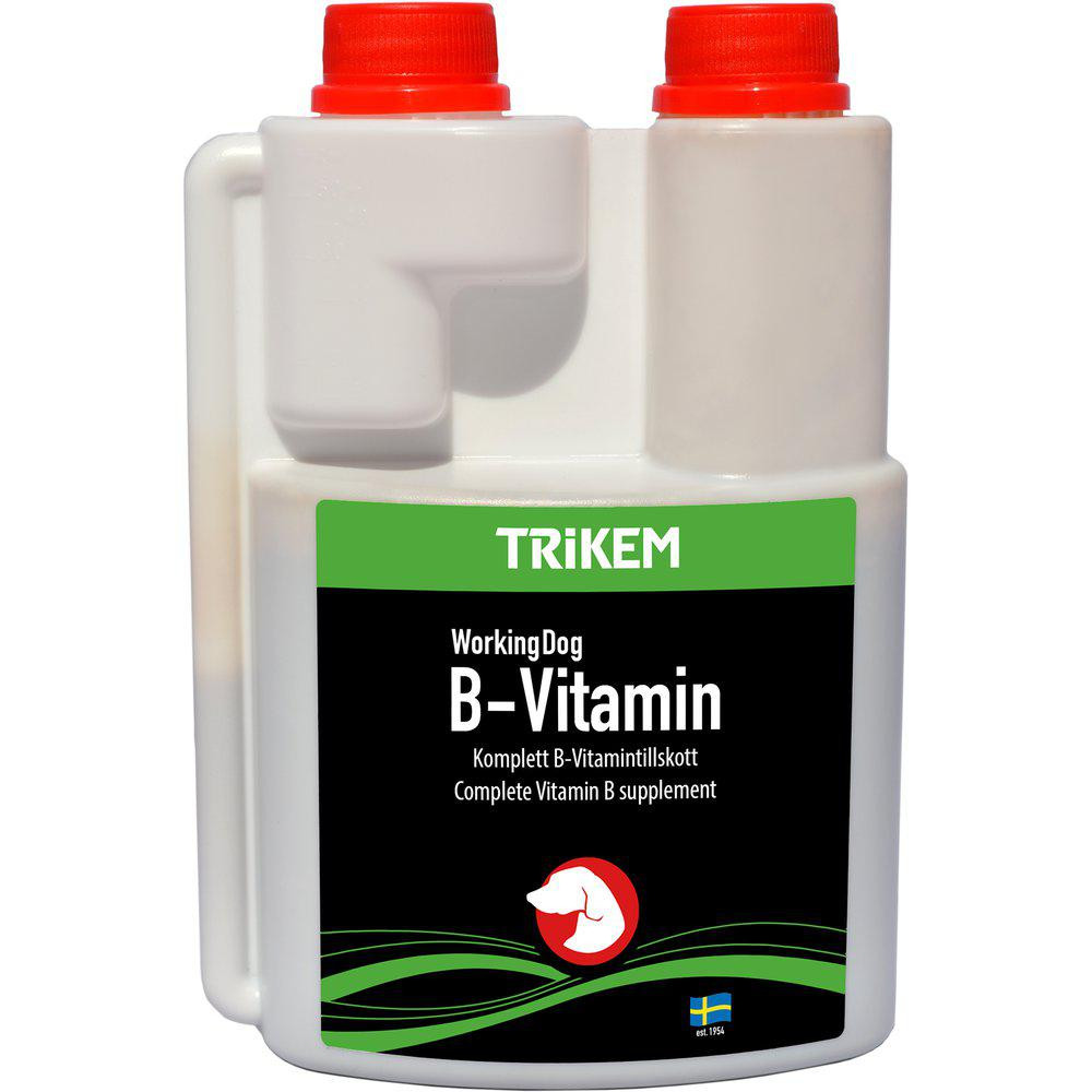 B-Vitamin Kosttillskott för Hundar | Flytande, 500 ml | Trikem