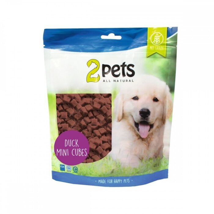 2Pets Cubes Hundgodis med Hjort (400 g)