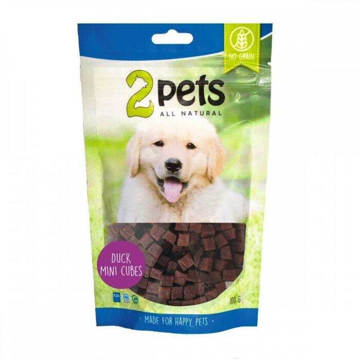 2Pets MiniCubes med Anka (400 g)