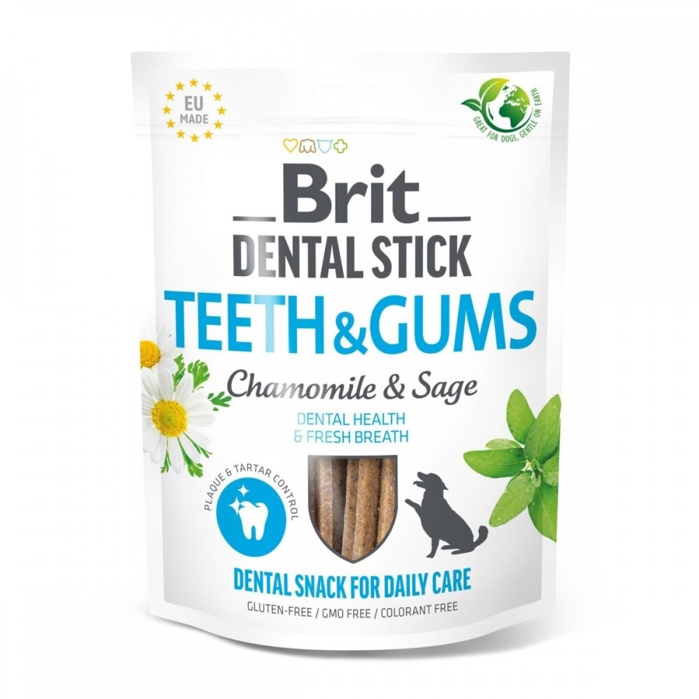 Dentaltugg för hundar | Glutenfria, med kamomill och salvia | Brit Care