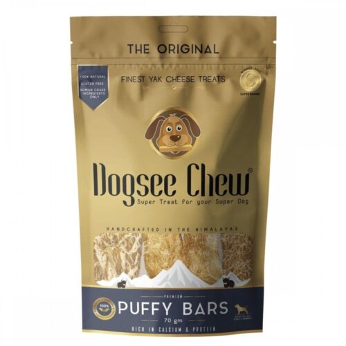 Dogsee Chew Dental Puffy Bars Senior 70 g