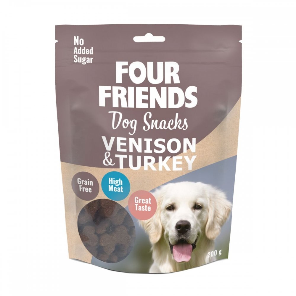 Hundgodis | Spannmålsfritt, Singelprotein, Nyttigt | Four Friends