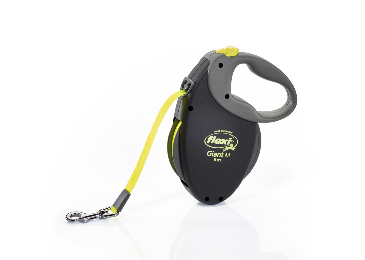 Flexi Koppel för Hund | Medium, 8 m Band, Max 25 kg | Giant