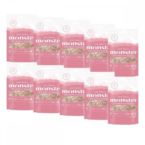 Monster Dog Treats Salmon & Parsley 10 x 100 g