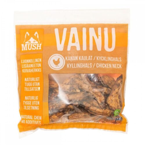 Mush Vainu Snacks Kycklinghals 220 g