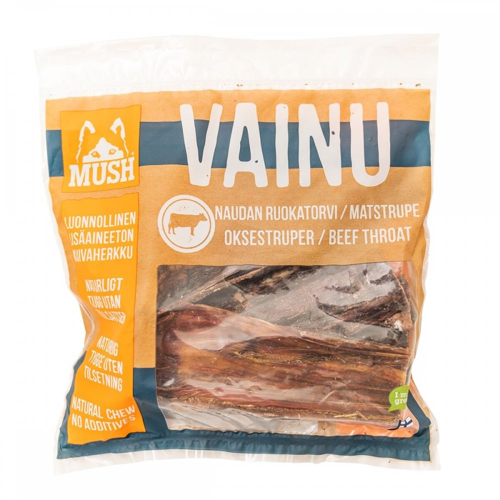 Hundsnacks | Nötmatstrupe, naturliga ingredienser | Mush