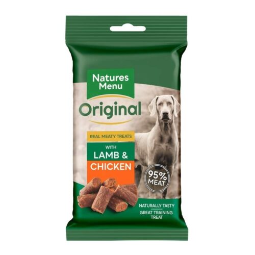 NaturesMenu Dog Real Meaty Treats Lamb & Chicken 60 g