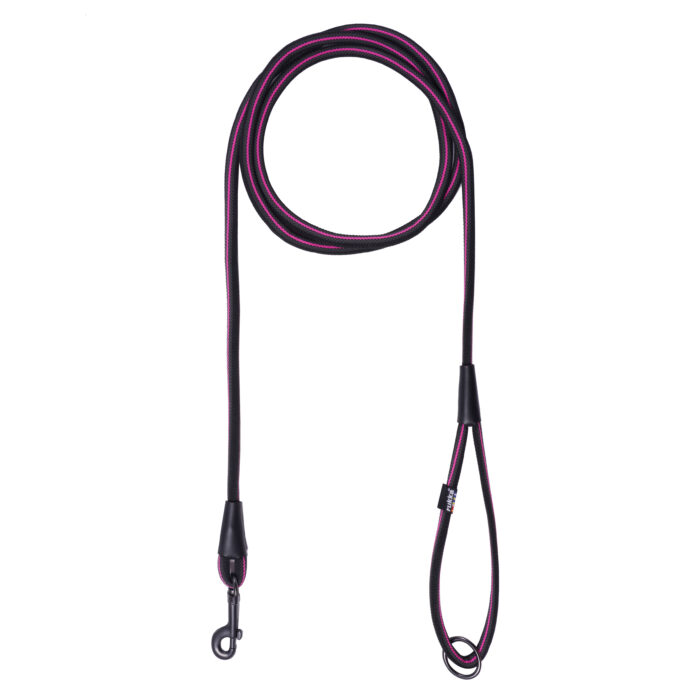 Rukka Grip Round Leash Koppel - Rosa (S)