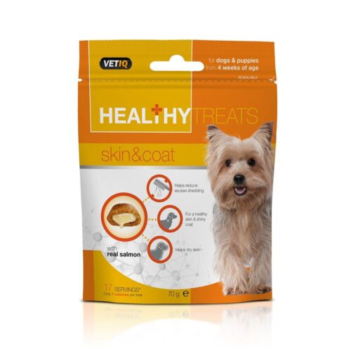 VetIQ Dog Healthy Treats Skin & Coat 70 g