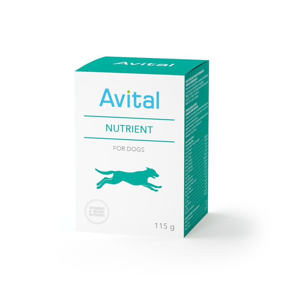 Kosttillskott för hund | Pulver med vitaminer och mineraler | Avital