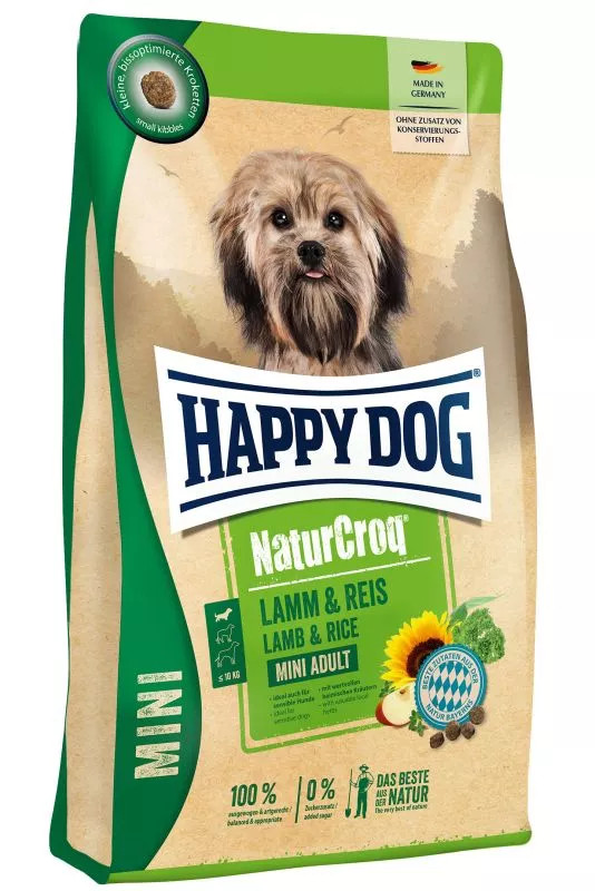 NaturCroq Lamm & Ris Mini Hundfoder – 4 kg