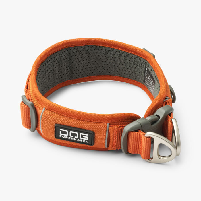 Dog Copenhagen Urban Explorer Halsband - Orange Sun (L/XL)