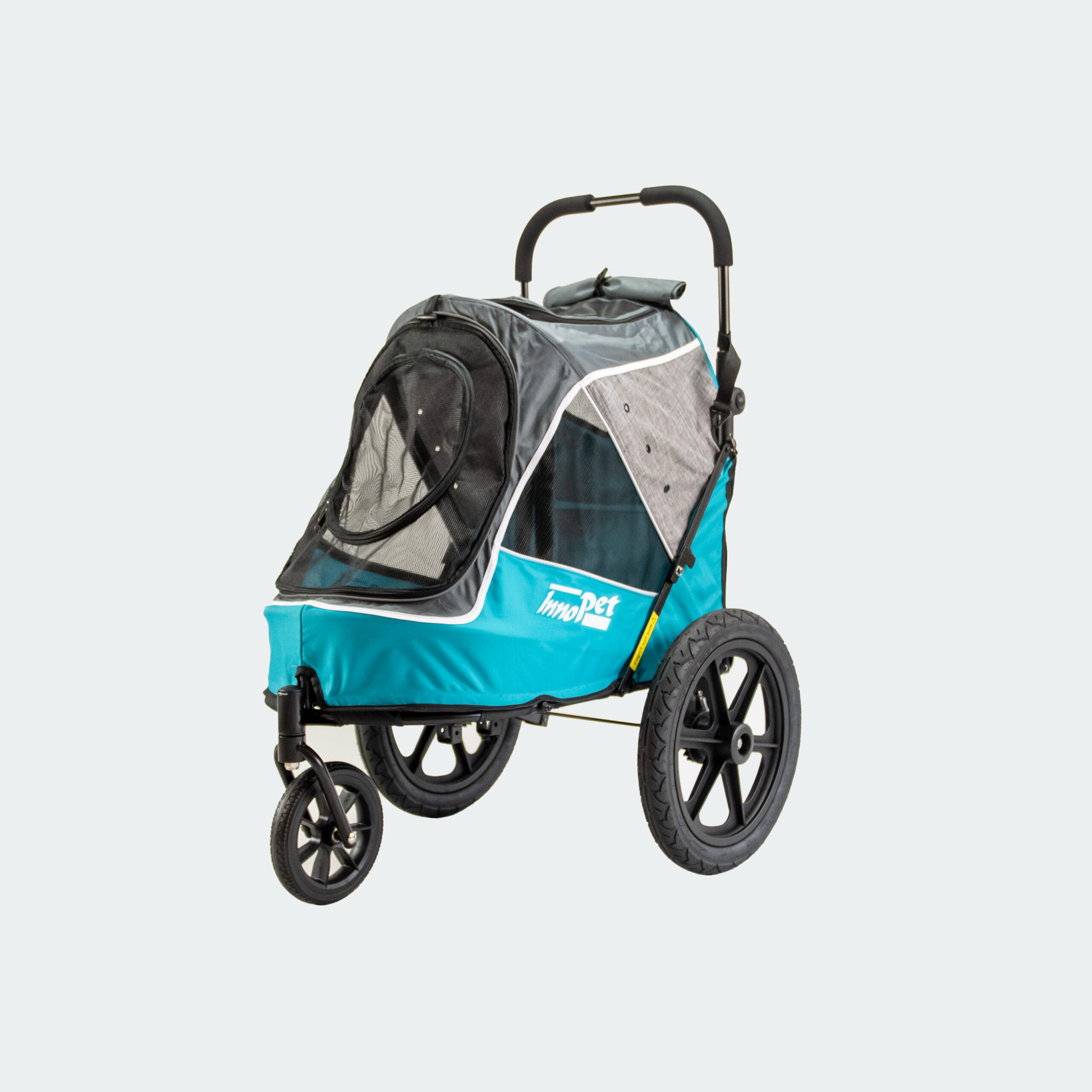 Hundvagn/Cykelkärra | Sportig, Ocean Blue, 30kg lastkapacitet | InnoPet