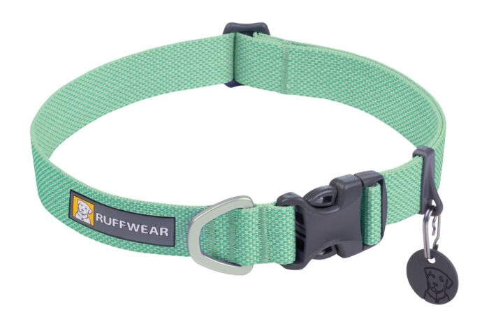 Ruffwear Hi & Light halsband - Sage Green (XS = 23-28 cm)