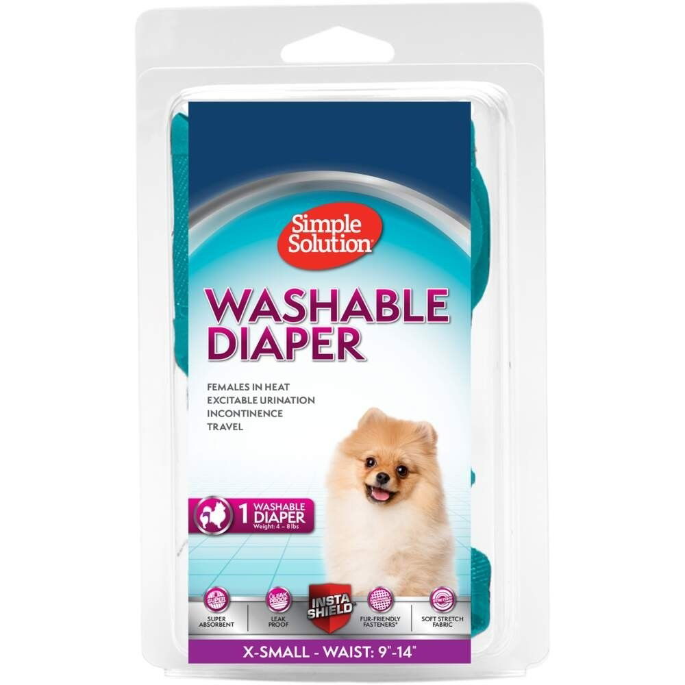 Simple Solution Washable Diaper Blöja till Hund (XS)