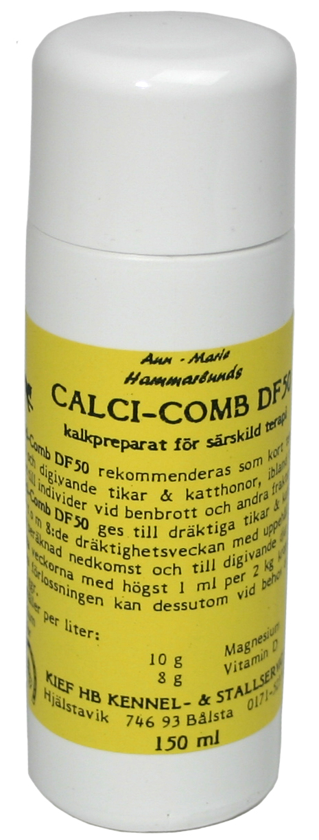 Calci-Comb DF50 – flytande kalk – Eurogroom – 150 ml