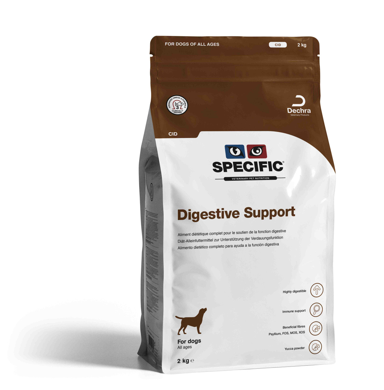 Digestive Support CID hundfoder – 2 kg