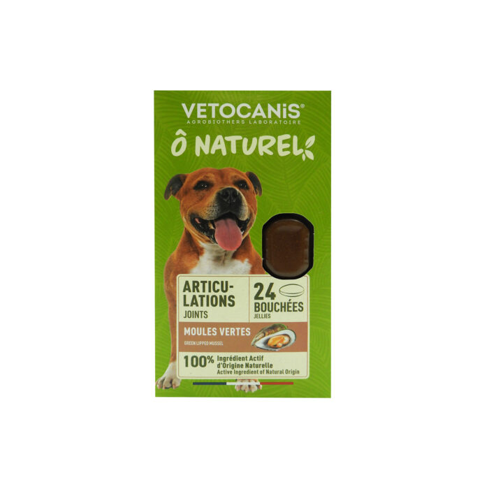 Vetocanis Tuggtabletter Hund Green Lipped Mussel - 24 Tabletter