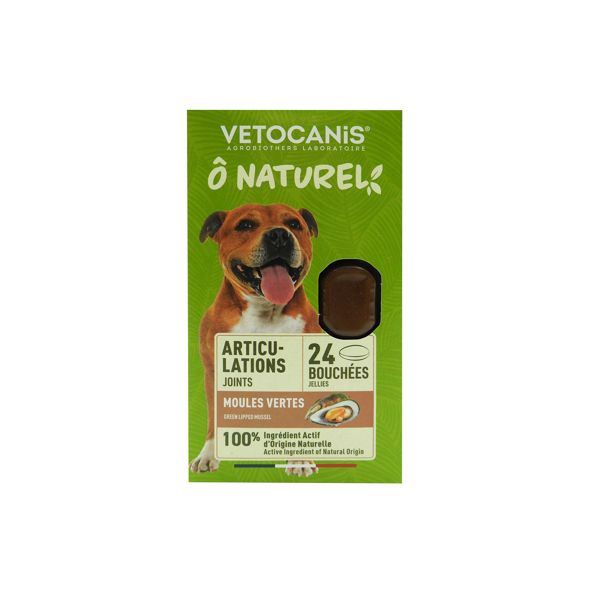 Vetocanis Tuggtabletter Hund Green Lipped Mussel – 24 Tabletter