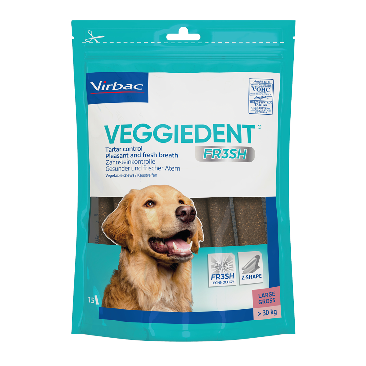 VeggieDent Fr3sh Tuggben – Large